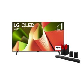 LG OLED 2024 | 65 Inch | B4 series| 4K Cinema HDR | AI Sound Pro | Magic Remote | Self-lit | Gamer Dashboard & Optimizer | WebOS24 | Smart AI ThinQ + Get FREE LG S65TR Soundbar