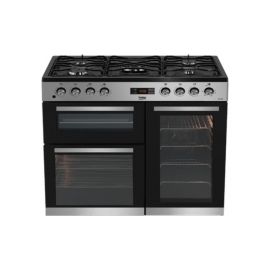 BEKO KDVF90X 5Gas 90x60cm Silver, Tripple Electric Oven
