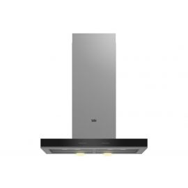 Beko BHCB63640B 60cm Built-in Hood with Touch Control, Inox Chimney