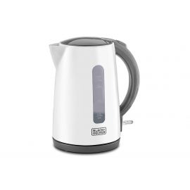 BLACK+DECKER JC70-B5 1.7L Concealed Coil Kettle, Jc70-B5, White, Plastic