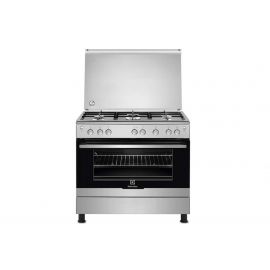 Electrolux EKG900G9U 5Gas 90x60cm Silver, Gas Oven