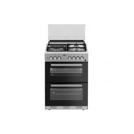 BEKO FDF63110DXDSL 3G+1E 60x60cm Silver, Double Electric Oven