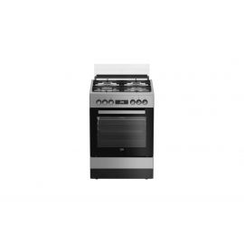 BEKO FSM61330DXDSL 4Gas 60x60cm Silver, Electric Oven