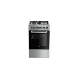 BEKO FSS53110GS 3G+1E 50x60cm Silver, Electric Oven