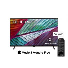 LG UHD 4K TV 2023| 43 Inch | UR78 series| WebOS | Smart AI ThinQ | Magic Remote | 3 side cinema | HDR10|HLG| AI Sound (5.1ch)| 2 Pole stand