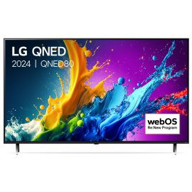 75 Inch LG QNED QNED80T 4K Smart TV AI Magic remote HDR10 webOS24 - 75QNED80T6B (2024)