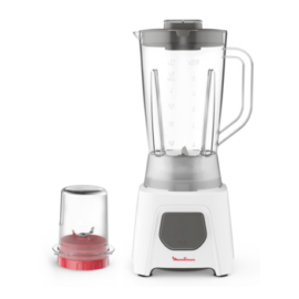 MOULINEX 450W 1.5LTR BLENDER + GRINDER : LM2B2127