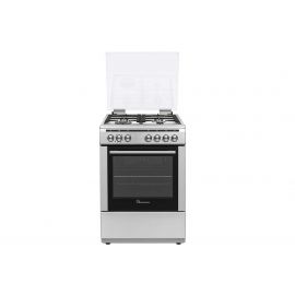 RAMTONS RF/497 4Gas 60x60cm Stainless Steel, Electric Oven