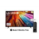 LG UHD 4K TV | 55 Inch | UT80 series| WebOS | Smart AI ThinQ | Magic Remote | AI Sound 